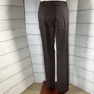 Brooks Brothers Women's Dress Pants Slim Trouser Brown Size 10